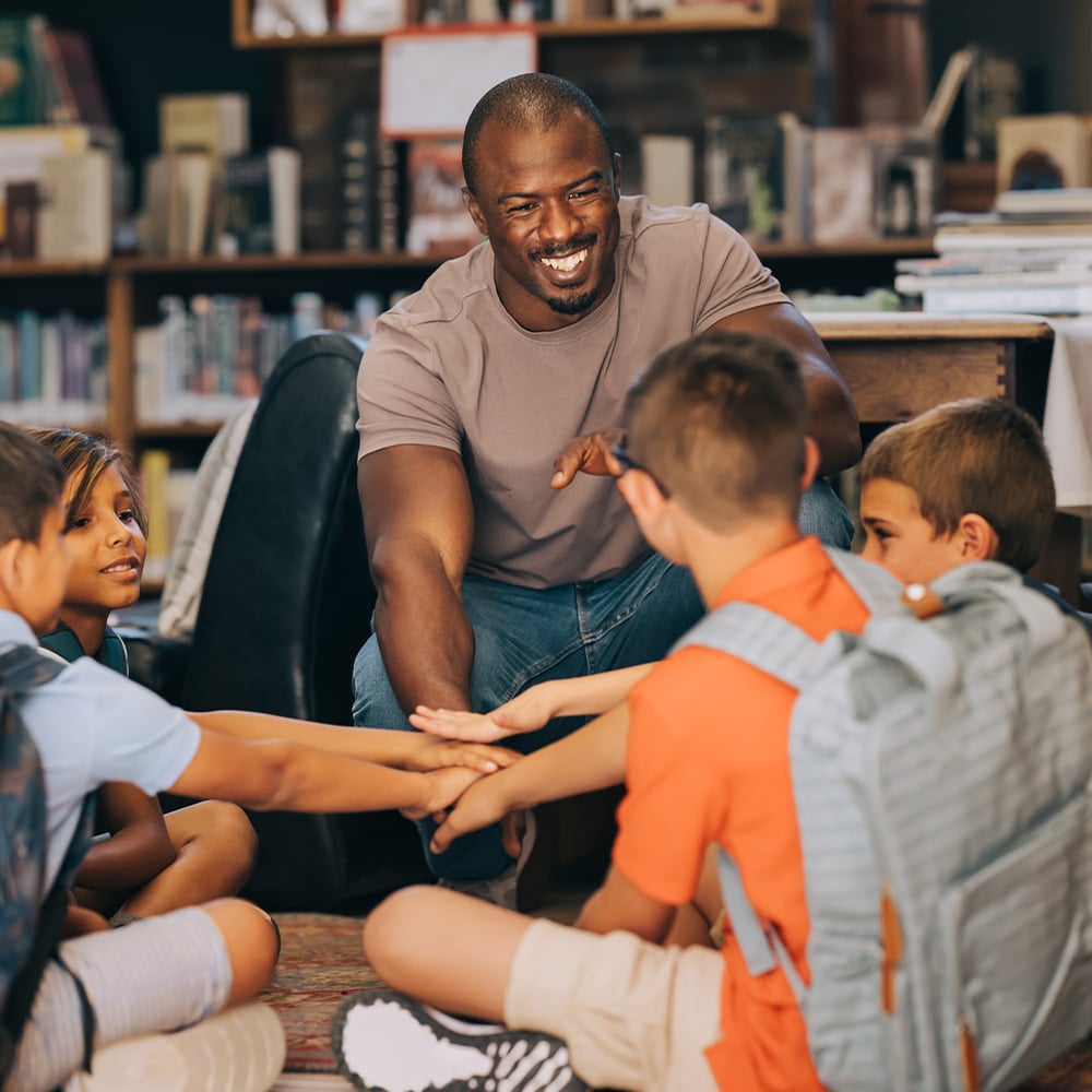 class-putting-hands-together